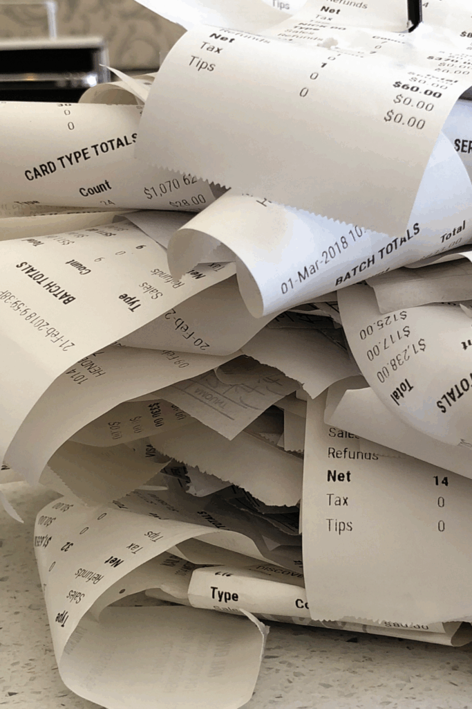 never mix business and personal expenses