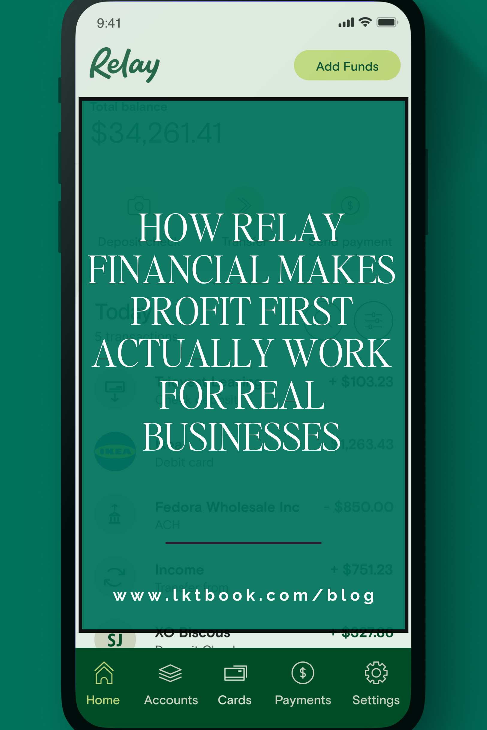 How Relay Financial Makes Profit First Actually Work for Real Businesses